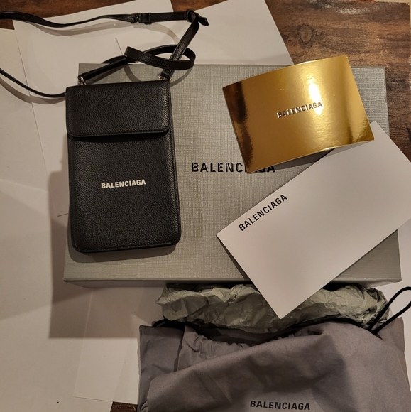 Balenciaga Handbags - Authentic Balenciaga CrossBody   iPhone card holder bag